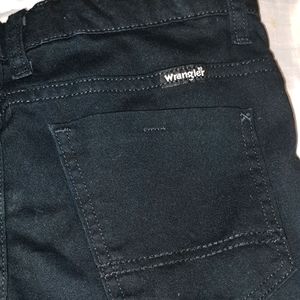 Wrangler jeans. Black. Size 10 Boys Husky